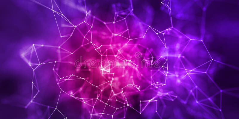 Digital plexus background, big data visualisation background. Modern and futuristic virtual abstract background. Concept of royalty free illustration