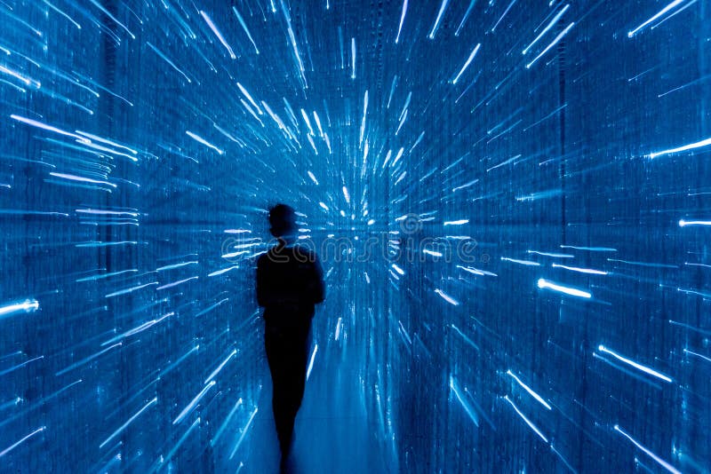 Into Digital Realm Stock Photo Image 69279772