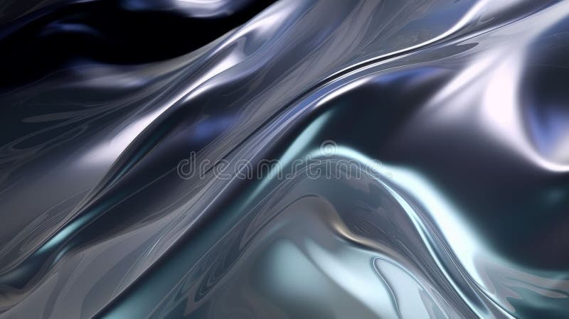 Digital Render of a Bright Silver Metallic Fabric Background for ...