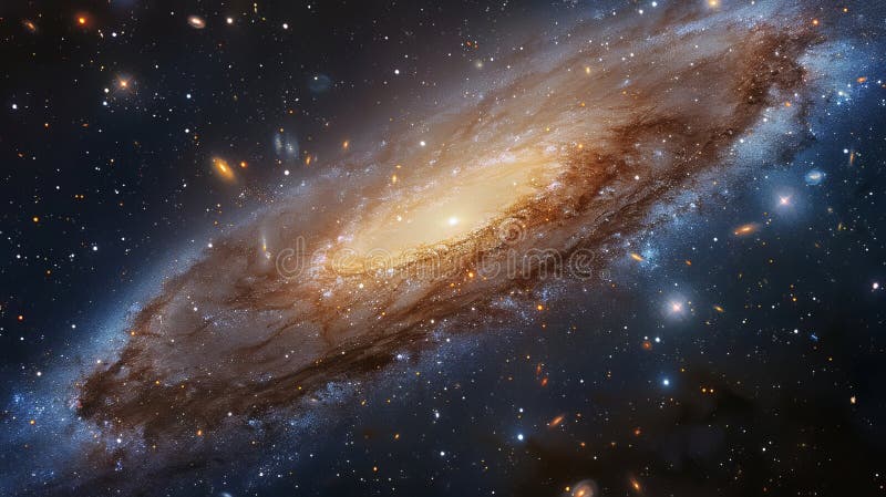 A digital representation of a black hole with a glowing accretion disk and dynamic particle jets in deep space royalty free stock photo