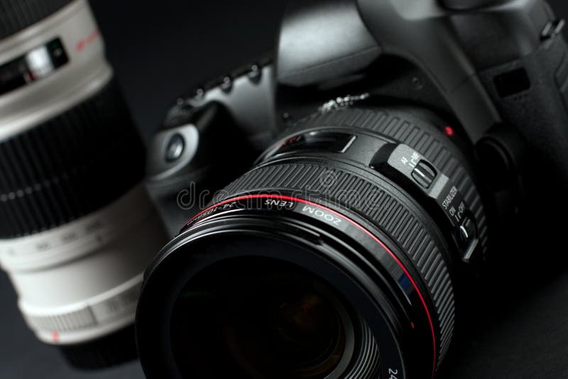 Digital SLR camera stock photography Digital SLR camera stock photography