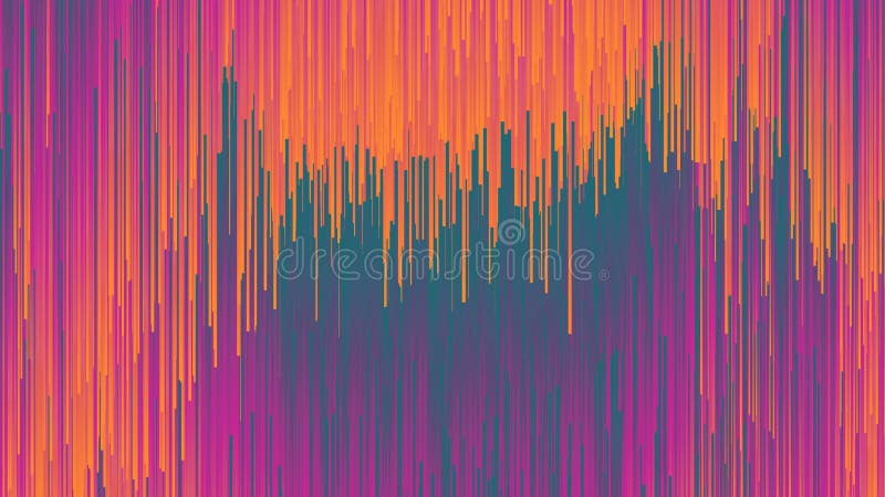 Digital-St? rschub-Effekt Art Abstract Background lizenzfreie abbildung