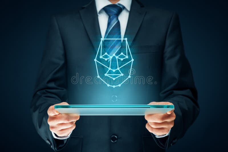 Face detection royalty free stock images