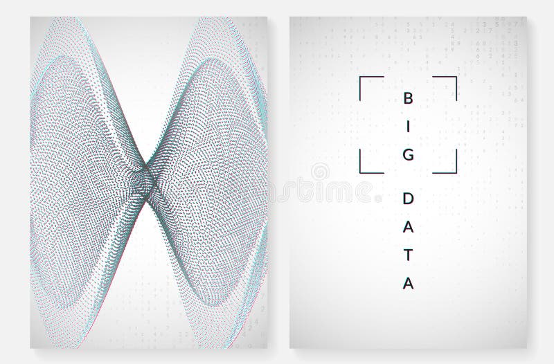 Digital technology abstract background. Artificial intelligence royalty free illustration