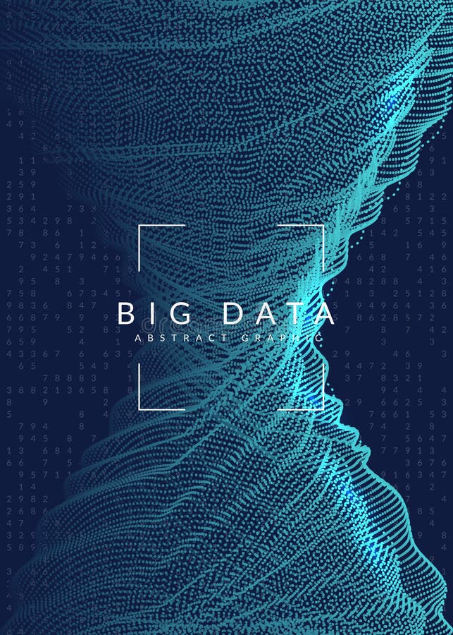 Digital technology abstract background. Artificial intelligence stock illustration