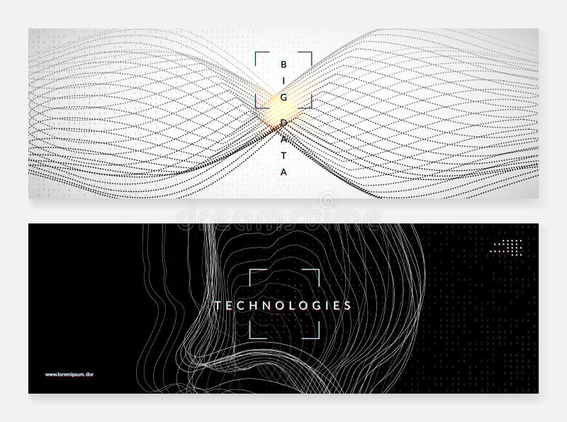 Digital technology abstract background. royalty free illustration