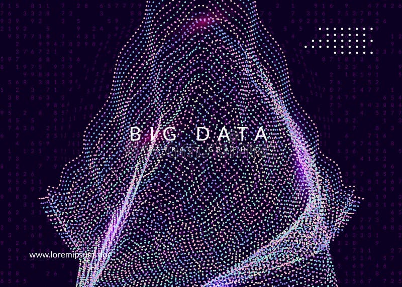 Digital technology abstract background. Artificial intelligence stock illustration
