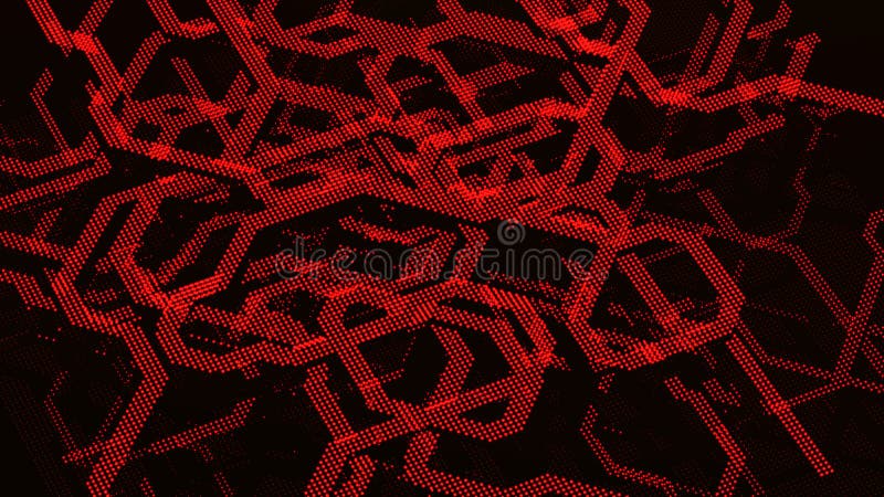Digital technology background. Big data visualization. Technology and science. 3d rendering vector illustration