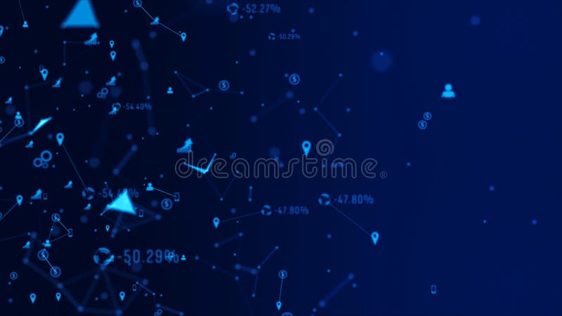 Digital Technology Data Network and Communication Concept Abstract Background stock photos