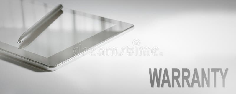 GARANTI Affärskoncept Digital Teknik royaltyfri foto