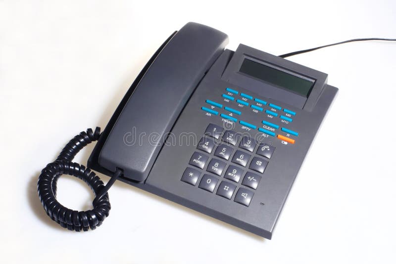 Digital Telephone for Business Stock Photo Image of communication