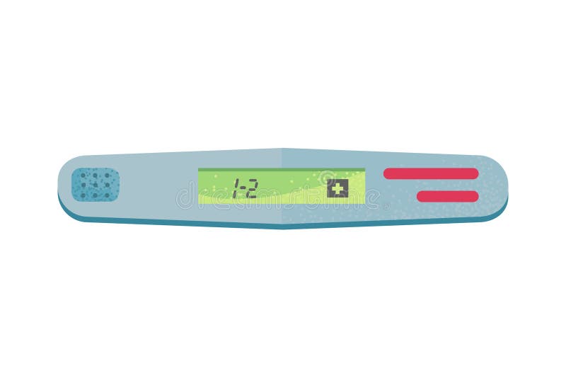 Digital thermometer design stock vector Illustration of thermometer Circuit Diagram