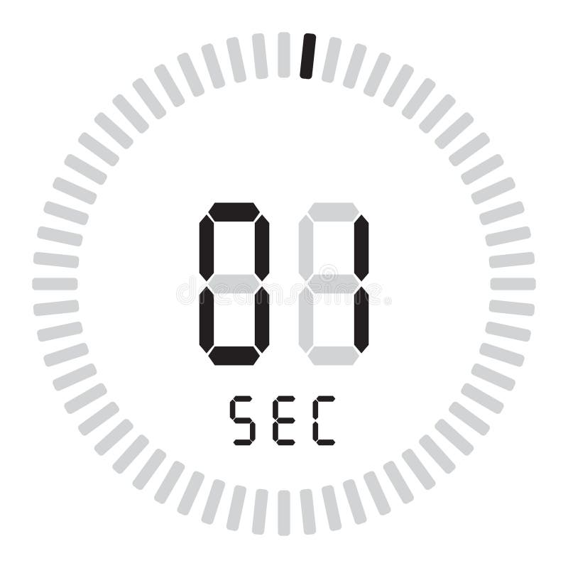 Download Timer, Stopwatch, 1 Hour Timer. Royalty-Free Vector