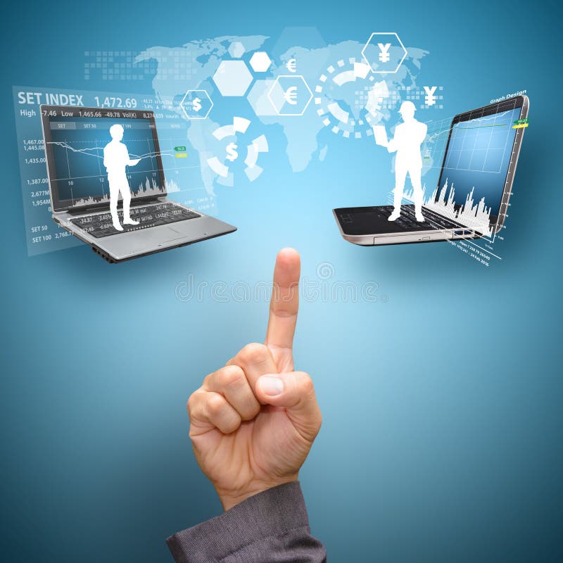 The Digital Tool Financial Tools Concept Stock Photo Image of