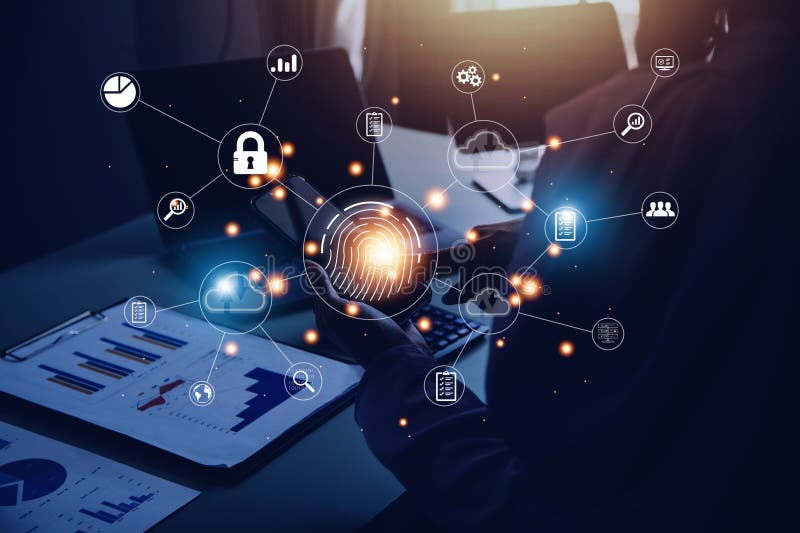 Digital transformation technology strategy, internet of things. the transformation of ideas and the adoption of technology in royalty free stock image