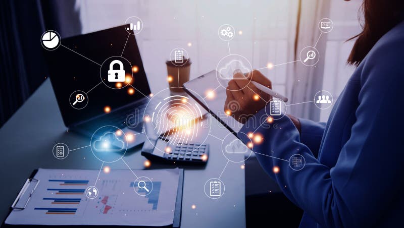 Digital transformation technology strategy, internet of things. the transformation of ideas and the adoption of technology in royalty free stock photo