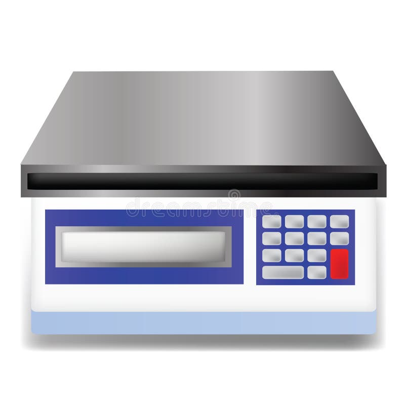 Digital Weighing Scale Stock Illustrations – 967 Digital Weighing