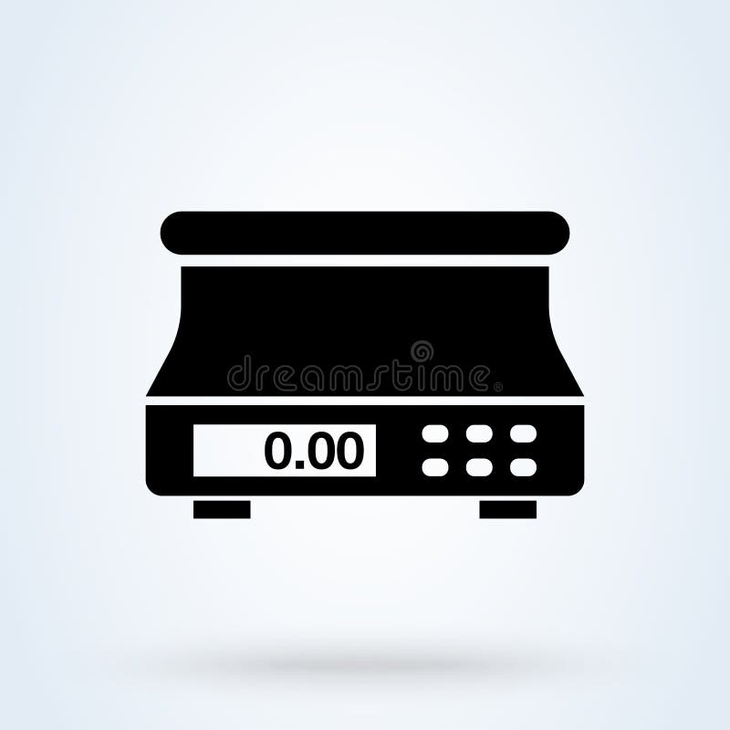 Digital Food Scale vector illustration , Kitchen Scale and Baking Scale for  , electronic food measuring device vector image 26369437 Vector Art at  Vecteezy