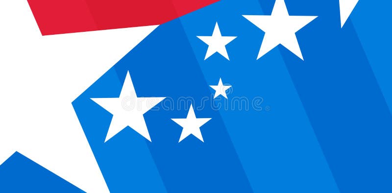Digital-Zusammensetzung der amerikanischer Flagge