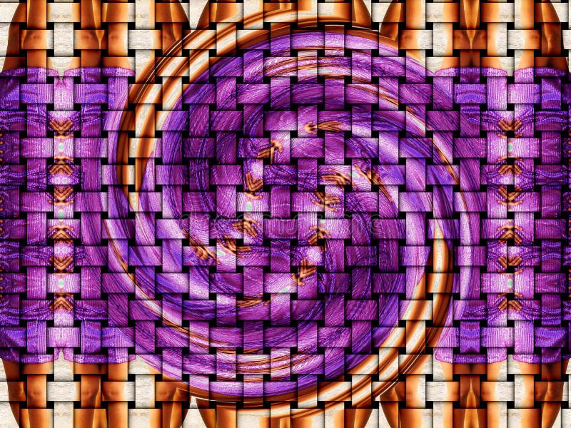 Digitale abstracte achtergrond sluiten stock illustratie