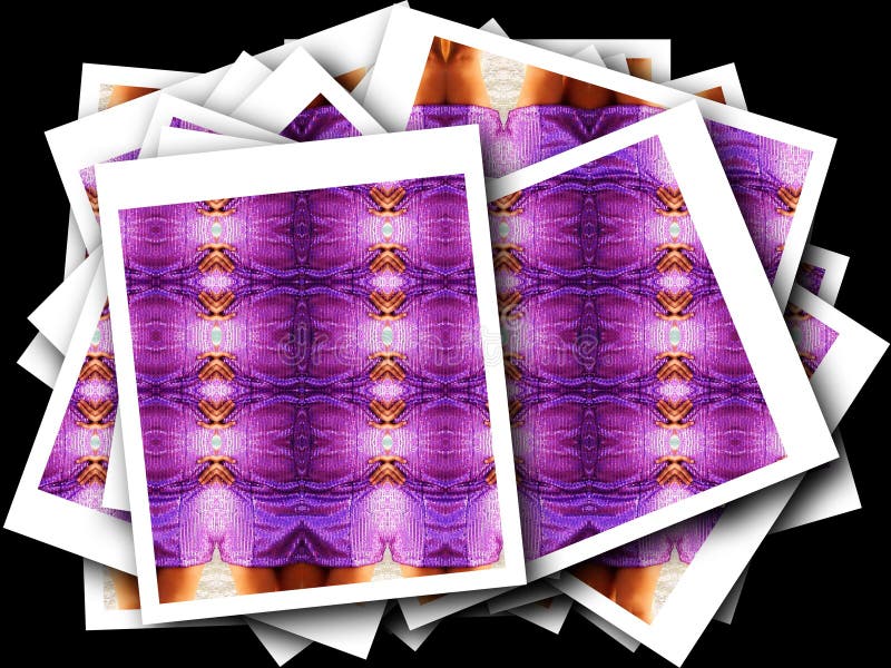 Digitale abstracte achtergrond sluiten stock illustratie