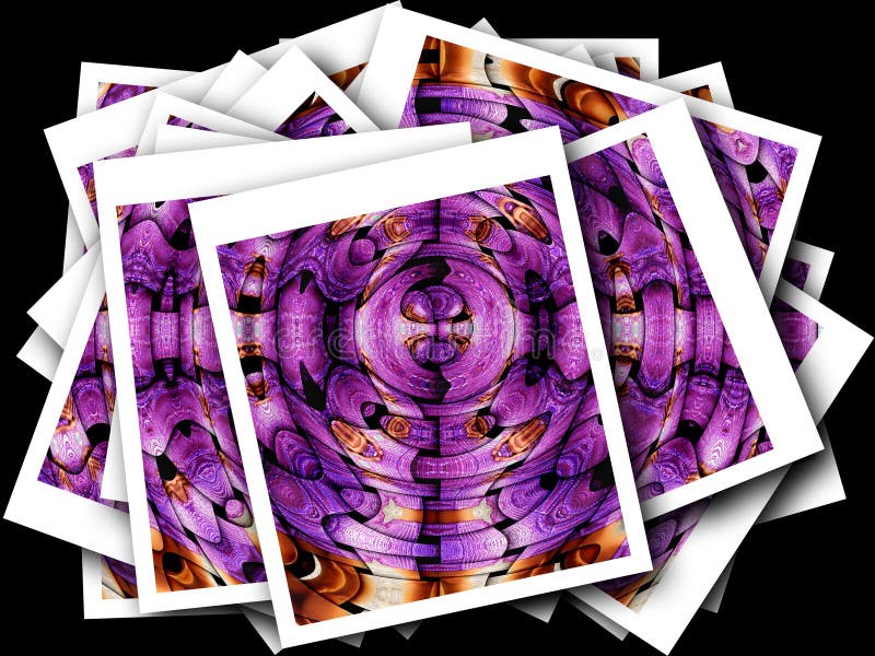 Digitale abstracte achtergrond sluiten stock illustratie