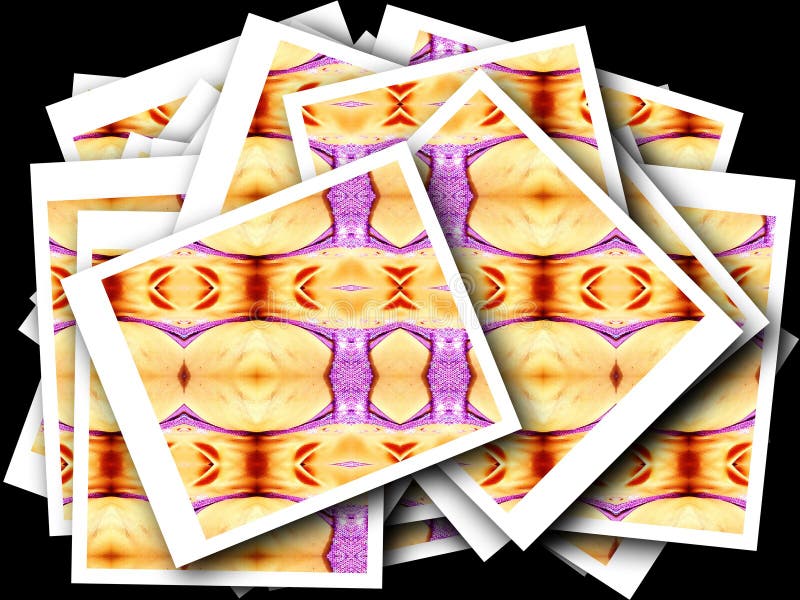 Digitale abstracte achtergrond sluiten royalty-vrije illustratie