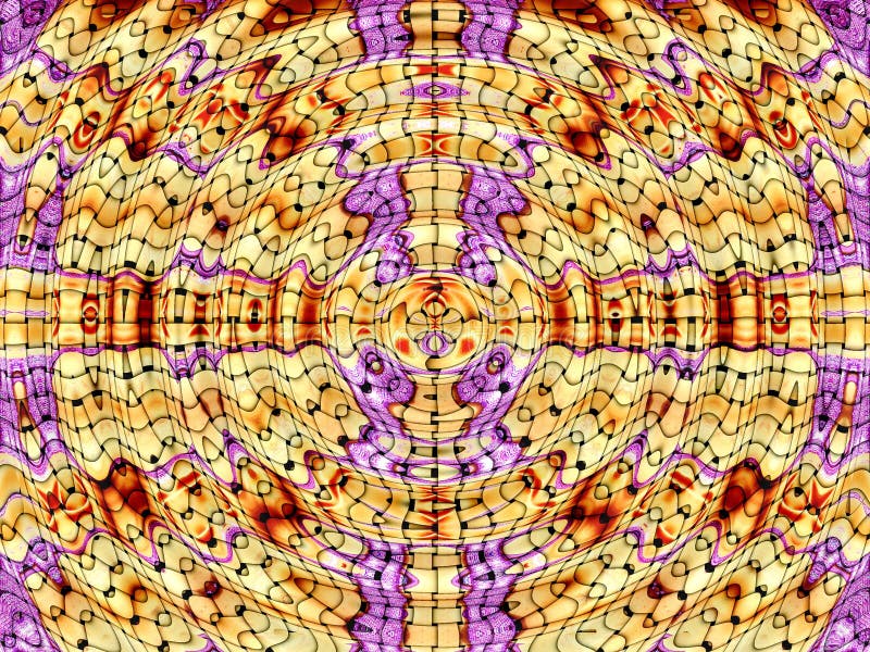 Digitale abstracte achtergrond sluiten royalty-vrije illustratie