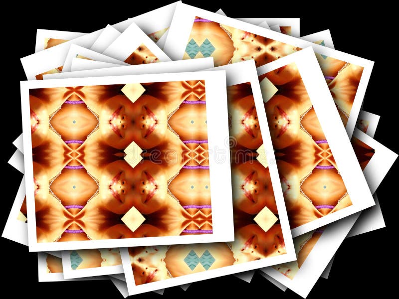 Digitale abstracte achtergrond sluiten stock illustratie