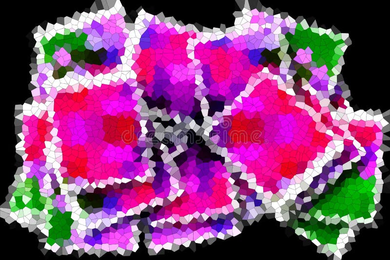 Digitale abstracte achtergrond sluiten royalty-vrije illustratie