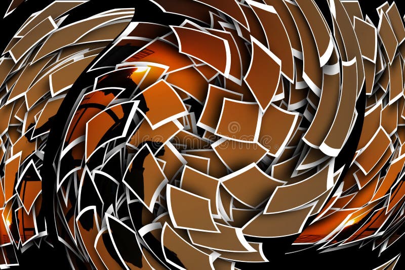 Digitale abstracte achtergrond sluiten stock illustratie