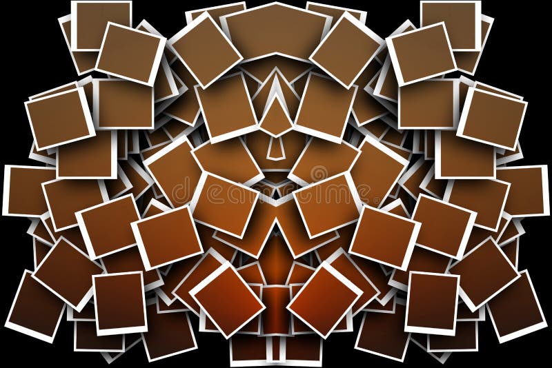 Digitale abstracte achtergrond sluiten vector illustratie