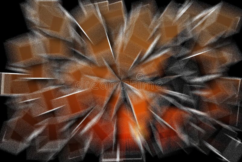 Digitale abstracte achtergrond sluiten stock illustratie