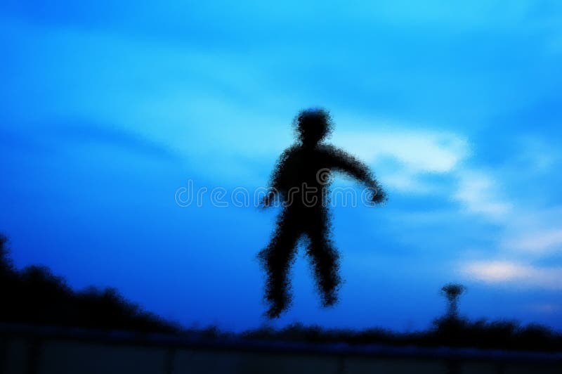 Digitale abstracte achtergrond sluiten royalty-vrije illustratie