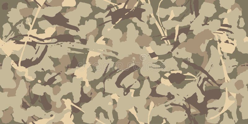 Digitale camoachtergrond Naadloos camouflagepatroon Moderne militaire textuur