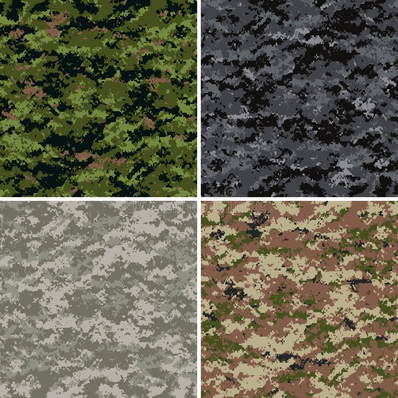 Digitale camouflagepatronen