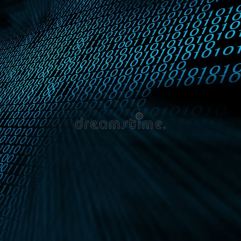 Digitale code royalty-vrije illustratie