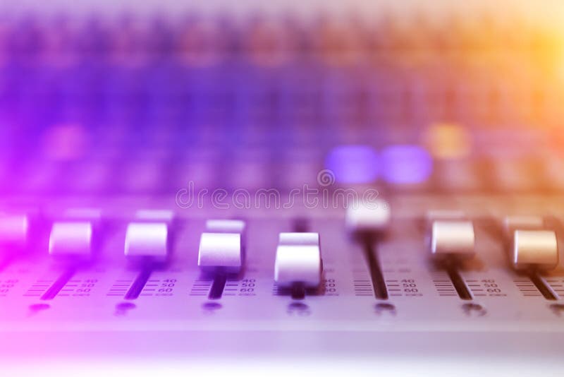 Digitale correcte mixer stock afbeeldingen