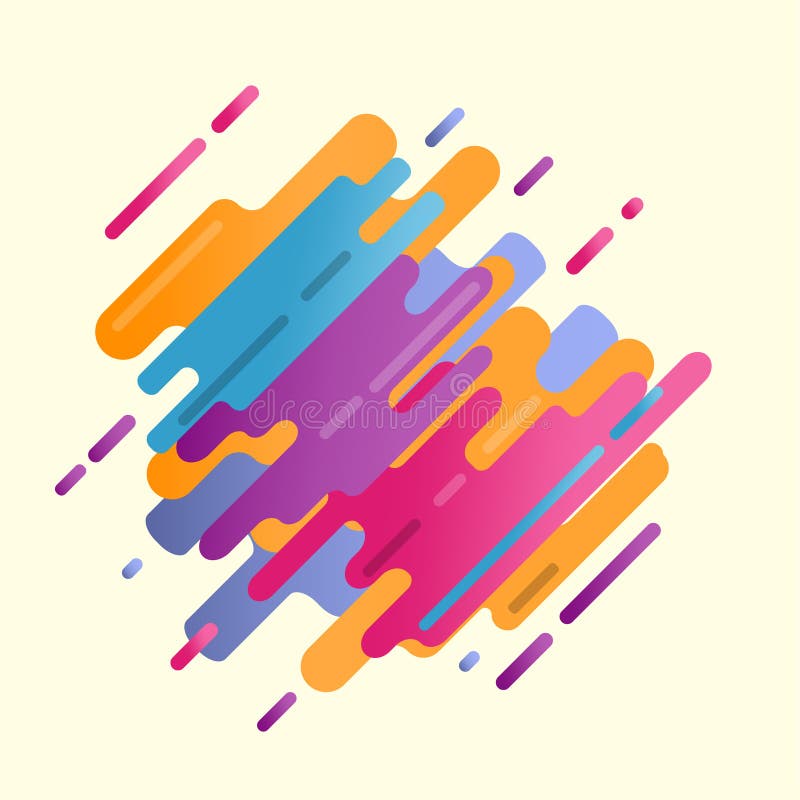 Digitale Farbe der abstrakten Spritzenkunst vektor abbildung Digitale Farbe der abstrakten Spritzenkunst vektor abbildung