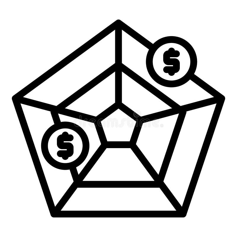 Digitale Marktsegmentierungsikonen-Entwurfsart. Digitale Marktsegmentierungsikone. Marktsegmentierungs-Vektorikone des Entwurfs Digitale für Webdesign isoliert auf weißem Hintergrund