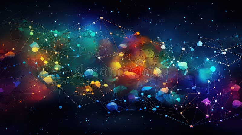 Internet digitale Hintergrund Illustration soziale Website Suchmaschinenmarketing Werbenetzwerk Internet digitaler Hintergrund ai generiert