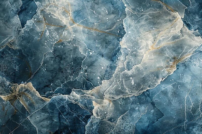 Digitales Bild mit blauem Marmorstein-Texturhintergrund, dicht an graue und weiße gemusterte Oberfläche für Innenarchitektur oder lizenzfreie abbildung