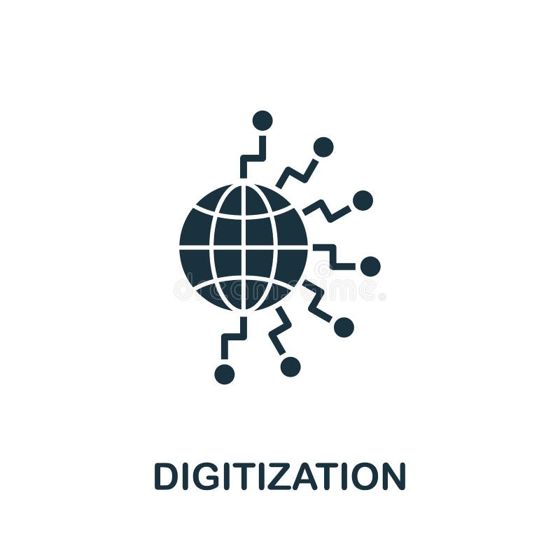 Digitalisierung Symbol Einfaches Element Der Digitalen Unterbrechungssammlung Gefullte Digitalisierung Symbol Fur Vorlagen Info Stock Abbildung Illustration Von Wissenschaft Industrie 175050709