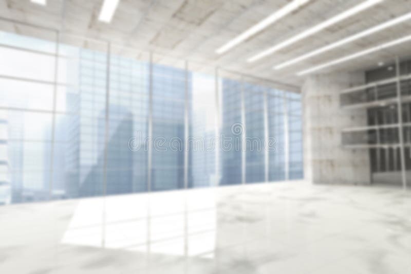 Digitally generated image of empty lobby royalty free illustration