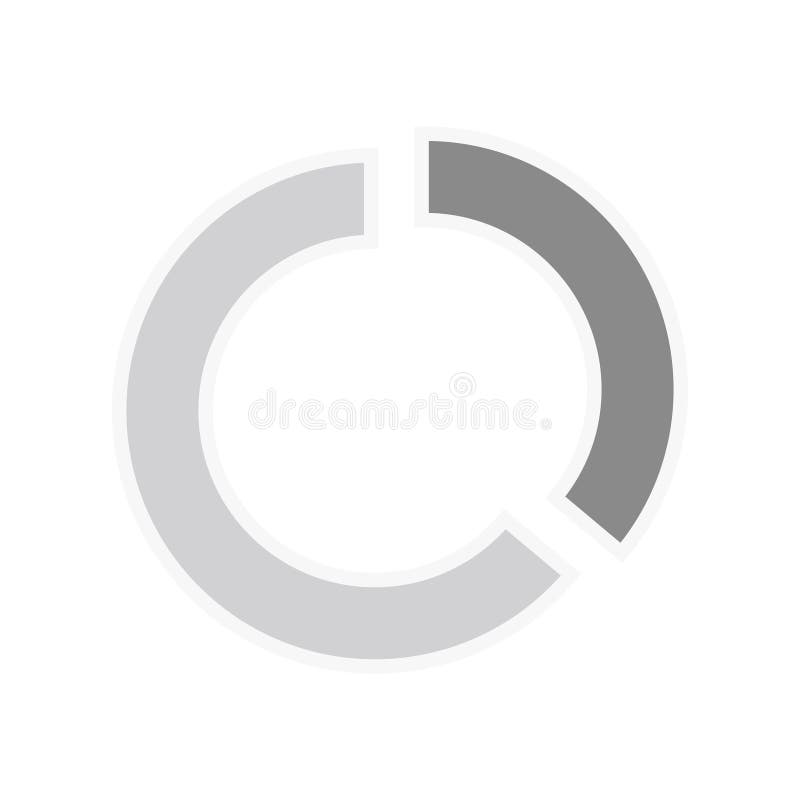 Digitalt genererad bild av diagram med grå avtagning stock illustrationer