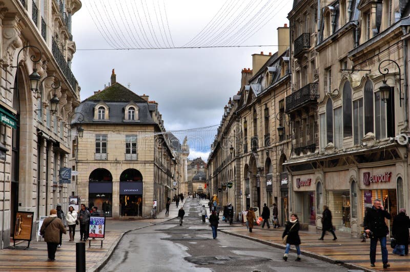 Dijon Old Town Urban View imagenes de archivo Dijon Old Town Urban View imagenes de archivo