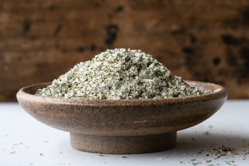 Dill Pickle Seasoning in a Bowl Stock Photo Image of seasoning, macro
