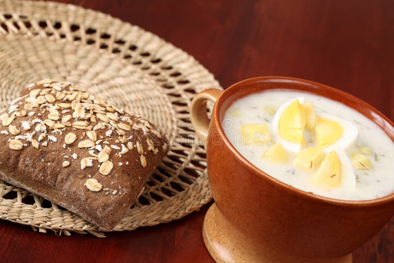 Dill soup stock photo. Image of gourmet, herbs, homemade 25516988