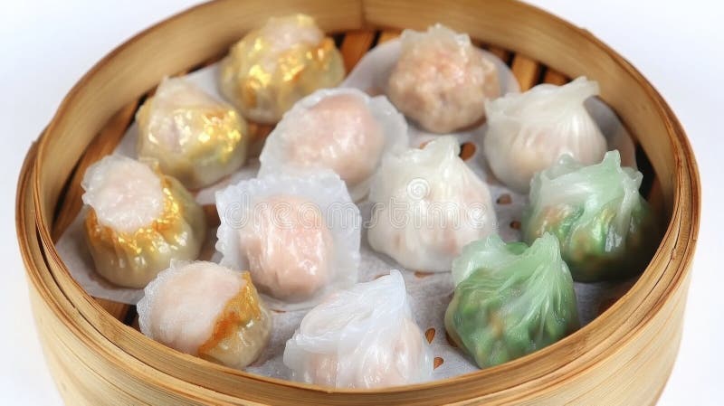Dim Sum Selection stock abbildung