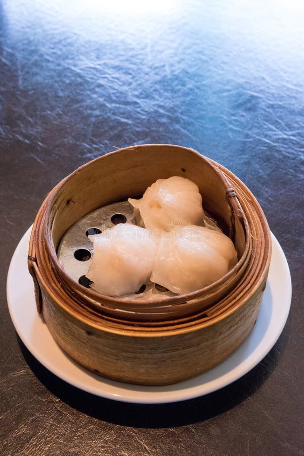 Steamed Prawn Dumplings stock image. Image of taste, break 13198167